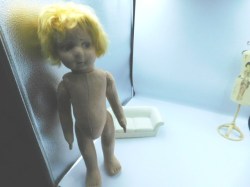 lenci girl orange nude